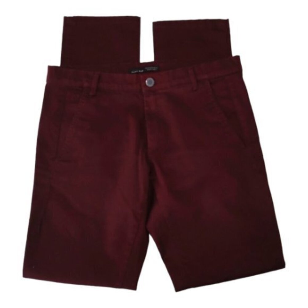 Men's Zara Man Maroon Skinny Slim Jean Pants Size 30 EUC #1425